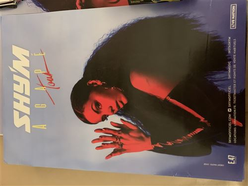 Shy'm - Agapé Tour - 40x60cm - Affiche État correct - N/A reconditionné disponible sur Fnac