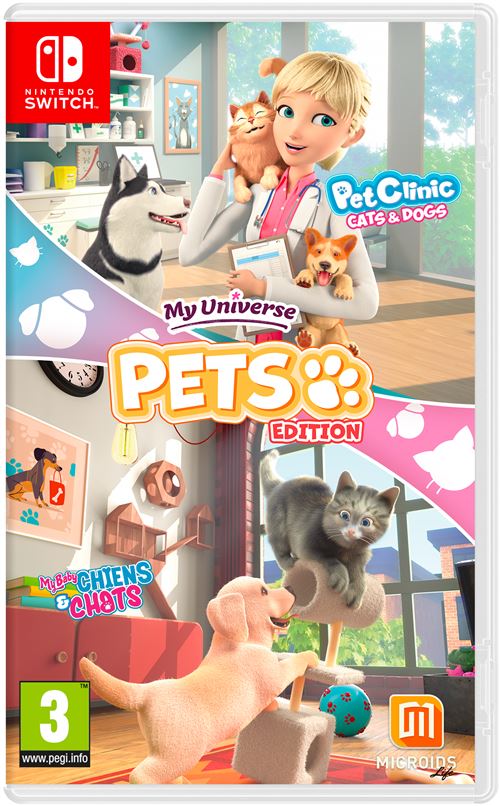 My Universe: Pets Edition Nintendo Switch État correct - Microids Distribution reconditionné disponible sur Fnac