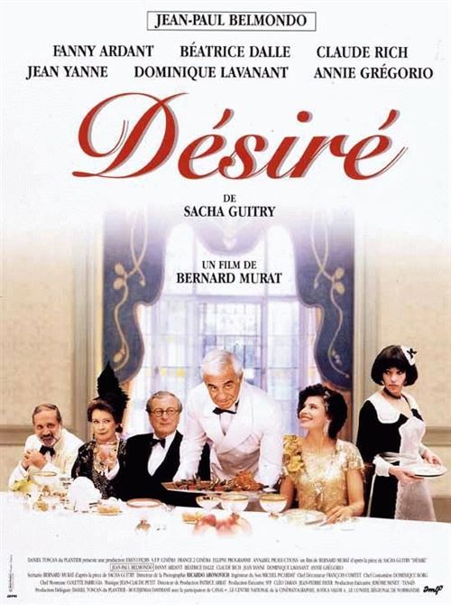 Affiche de Cinéma Originale - Désiré - Jean-Paul BELMONDO - 60x80cm État correct - N/A reconditionné disponible sur Fnac