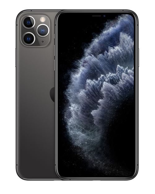 Acheter Apple iPhone 11 Pro Max - 4G smartphone - double SIM / Mémoire interne 64 Go - écran OEL - 6.5"" - 2688 x 1242 pixels - 3 x caméras arrière 12 MP, 12 MP, 12 MP - front camera 12 MP - gris sidéral État correct - 268,06 € Apple iPhone 11 Pro Max - 4G smartphone - double SIM / Mémoire interne 64 Go - écran OEL - 6.5"" - 2688 x 1242 pixels - 3 x caméras arrière 12 MP, 12 MP, 12 MP - front camera 12 MP - gris sidéral État correct - N/A reconditionné disponible sur Fnac