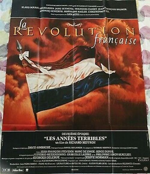 Acheter Affiche de Cinéma Originale - La révolution Française - 1988 - Les années Terribles - 116x158cm État correct - 16,99 € Affiche de Cinéma Originale - La révolution Française - 1988 - Les années Terribles - 116x158cm État correct - N/A reconditionné disponible sur Fnac