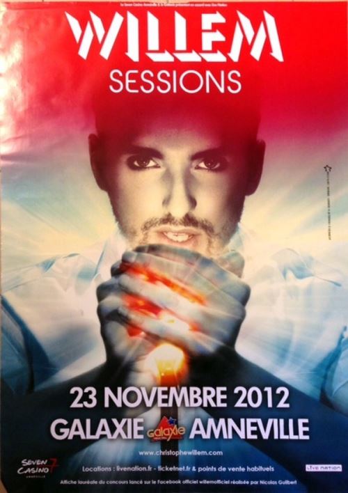 Christophe Willem - 80x120 cm - AFFICHE / POSTER État correct - N/A reconditionné disponible sur Fnac