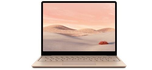 PC Ultra-Portable Microsoft Surface Laptop Go 12.4"" Ecran tactile Intel Core i5 8 Go RAM 128 Go SSD Or État correct - Microsoft reconditionné disponible sur Fnac