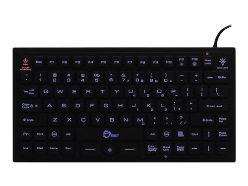 Acheter SIIG Industrial/Medical Grade Washable Backlit Keyboard with Pointing Device - Clavier - lavable - rétroéclairé - USB - QWERTY - noir État correct - 43,64 € SIIG Industrial/Medical Grade Washable Backlit Keyboard with Pointing Device - Clavier - lavable - rétroéclairé - USB - QWERTY - noir État correct - N/A reconditionné disponible sur Fnac