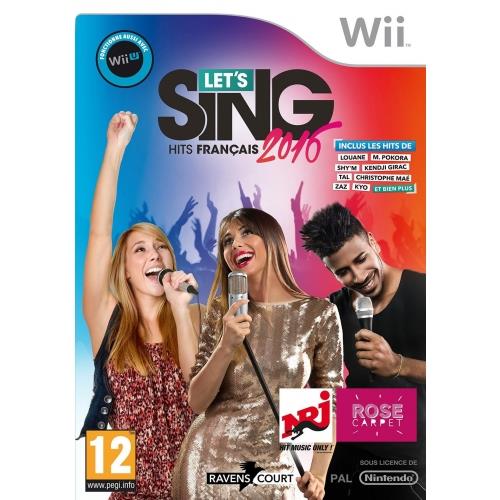 Let's Sing 2016 Hits Français Wii État correct - Koch Media reconditionné disponible sur Fnac