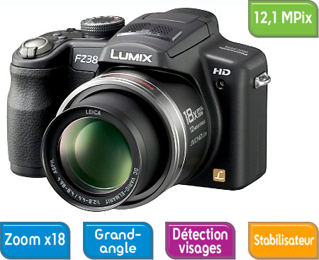 Acheter Panasonic Lumix DMC-FZ38 Noir État correct - 199,00 € Panasonic Lumix DMC-FZ38 Noir État correct - Panasonic reconditionné disponible sur Fnac