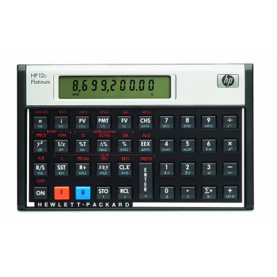 Acheter HP - F2231 - 12c Platinum Calculatrice financière Noir État correct - 93,30 € HP - F2231 - 12c Platinum Calculatrice financière Noir État correct - Hewlett-Packard reconditionné disponible sur Fnac