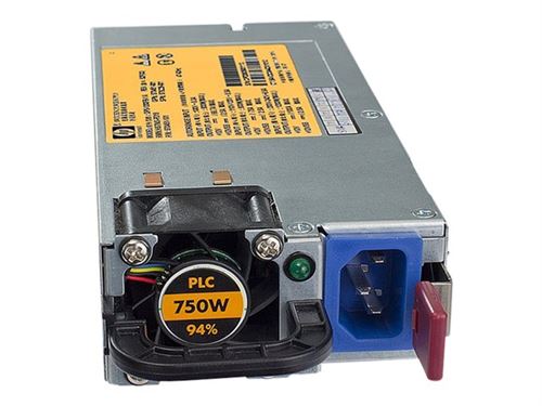 HPE Common Slot High Efficiency - Alimentation - branchement à chaud (module enfichable) - 80 PLUS Gold - CA 90-135/180-264 V - 750 Watt État correct - Hewlett-Packard reconditionné disponible sur Fnac