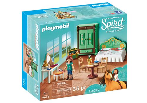 Playmobil Spirit Riding Free 9476 Chambre de Lucky État correct - Playmobil reconditionné disponible sur Fnac