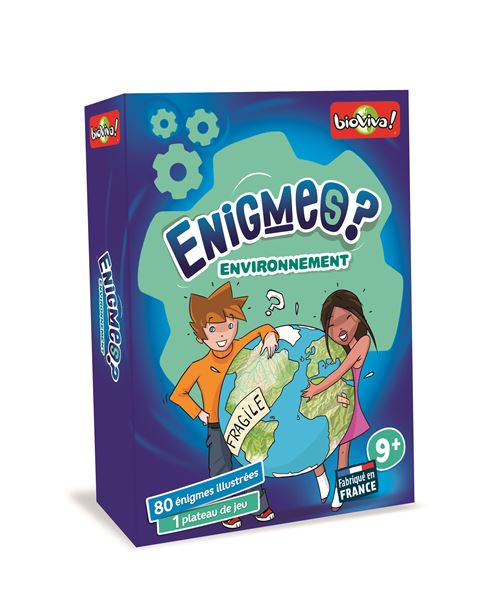 Acheter Jeu de société Bioviva Les Enigmes L'environnement État correct - 19,00 € Jeu de société Bioviva Les Enigmes L'environnement État correct - Bioviva reconditionné disponible sur Fnac