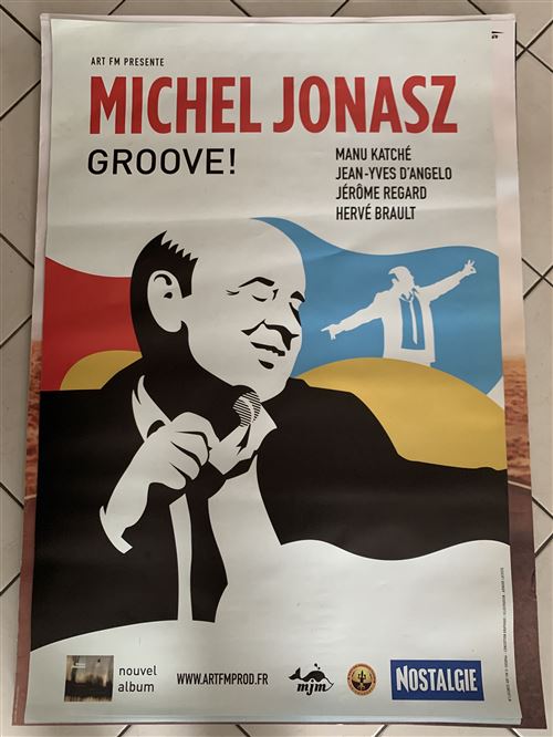 Michel JONASZ - Groove! - 80x120cm - Affiche État correct - N/A reconditionné disponible sur Fnac