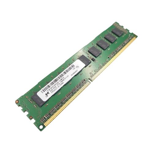 Acheter Barrette Mémoire 2Go RAM DDR3 Micron MT9KSF25672AZ-1G4K1ZE 2Go PC3L-12800E 1Rx8 État correct - 14,21 € Barrette Mémoire 2Go RAM DDR3 Micron MT9KSF25672AZ-1G4K1ZE 2Go PC3L-12800E 1Rx8 État correct - N/A reconditionné disponible sur Fnac