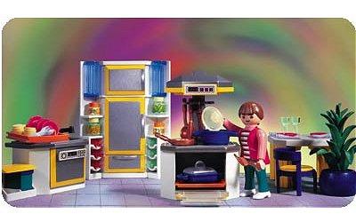 Playmobil - 3968 - Cuisine moderne État correct - Playmobil reconditionné disponible sur Fnac