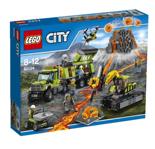 LEGO® City 60124 La base d'exploration du volcan État correct - Lego reconditionné disponible sur Fnac