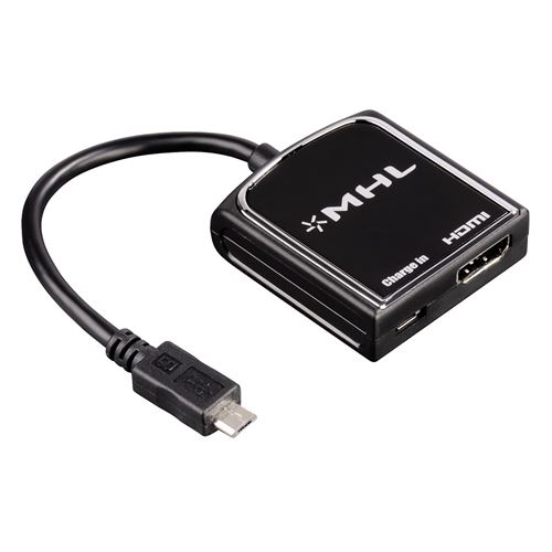 Acheter Hama MHL Adapter - Adaptateur audio/vidéo - Micro-USB de type B mâle pour HDMI, Micro-USB de type B femelle - 20 cm - noir - pour Samsung Galaxy S II État correct - 73,86 € Hama MHL Adapter - Adaptateur audio/vidéo - Micro-USB de type B mâle pour HDMI, Micro-USB de type B femelle - 20 cm - noir - pour Samsung Galaxy S II État correct - Hama reconditionné disponible sur Fnac