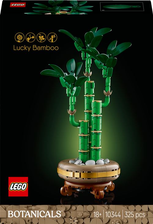 LEGO® Botanicals 10344 Le bambou de la chance État correct - LEGO Botanicals reconditionné disponible sur Fnac