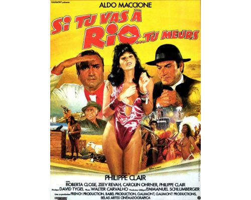 Si Tu Vas A Rio Tu Meurs AFFICHE CINEMA ORIGINALE État correct - N/A reconditionné disponible sur Fnac