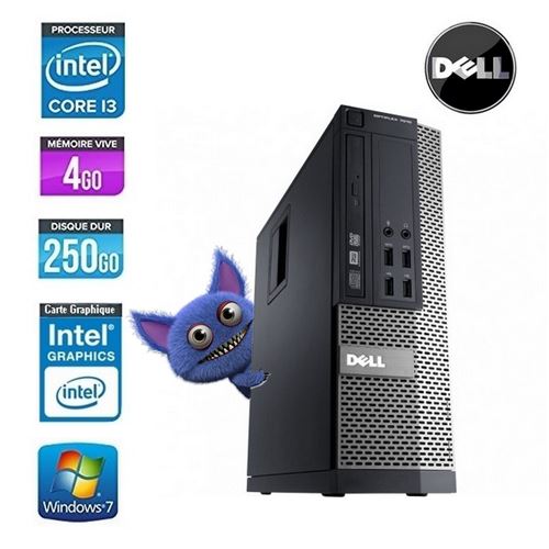 PC dell optiplex 7010 sff core i3 2120 3.3ghz 4go 250go État correct - N/A reconditionné disponible sur Fnac