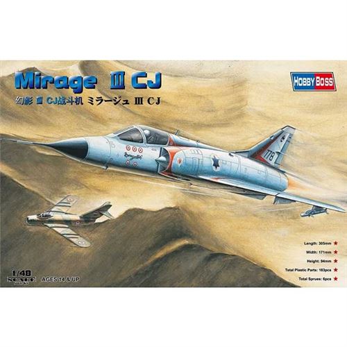 Mirage III CJ Hobby Boss État correct - Hobby Boss reconditionné disponible sur Fnac
