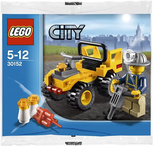LEGO® City 30152 Quad d'exploitation minière État correct - N/A reconditionné disponible sur Fnac