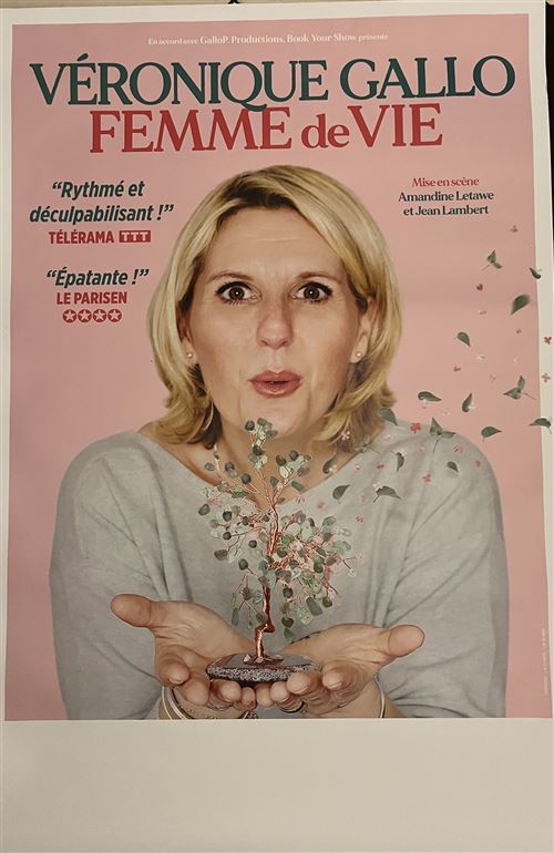 Affiche - Véronique GALLO - Femme de Vie - 80x120cm État correct - N/A reconditionné disponible sur Fnac