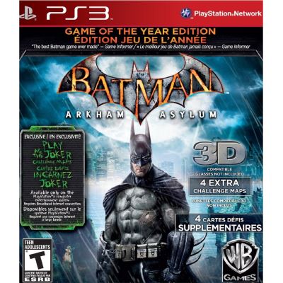 Batman: Arkham Asylum Game of the Year ed État correct -  reconditionné disponible sur Fnac