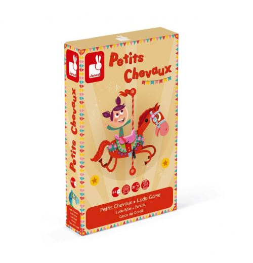 Acheter Jeu de petits chevaux Carrousel Janod État correct - 35,93 € Jeu de petits chevaux Carrousel Janod État correct - Janod reconditionné disponible sur Fnac