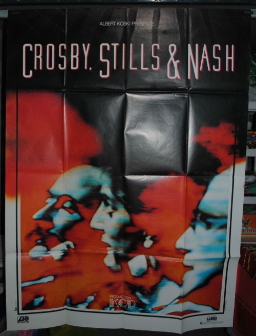 Crosby, Stills & Nash AFFICHE CINEMA ORIGINALE État correct - N/A reconditionné disponible sur Fnac