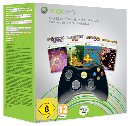 Pack Arcade Play Microsoft pour Xbox 360 État correct - Microsoft reconditionné disponible sur Fnac
