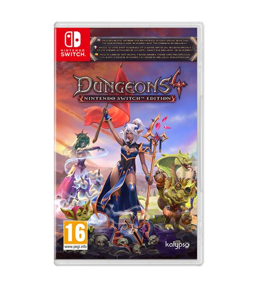 Dungeons 4 Deluxe Edition Nintendo Switch État correct - Microids Distribution reconditionné disponible sur Fnac