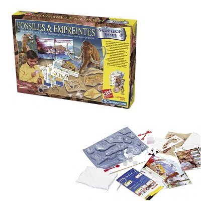 Fossiles et empreintes État correct - Clementoni reconditionné disponible sur Fnac