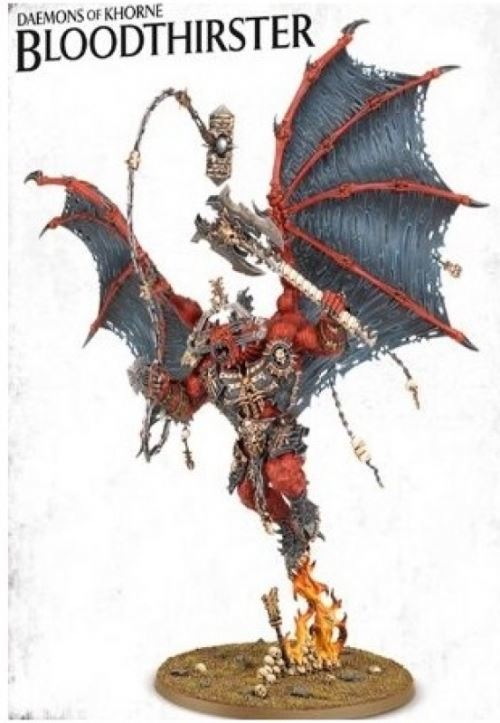 Warhammer Aos & 40K - Daemons Of Khorne Bloodthirster État correct - Games Workshop reconditionné disponible sur Fnac