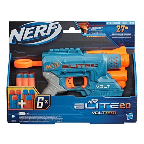 Nerf Elite 2.0 Volt SD 1 avec 6 fléchettes Nerf État correct - NERF reconditionné disponible sur Fnac