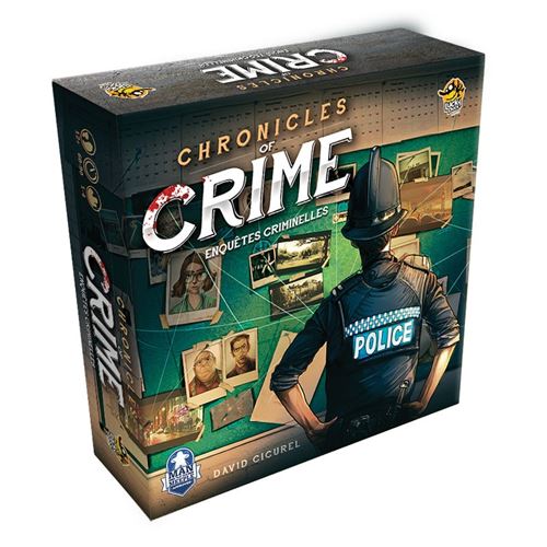 Jeu d'enquête et de coopération Lucky Duck Games Chronicles of Crime Enquêtes Criminelles État correct - Lucky Duck Games reconditionné disponible sur Fnac