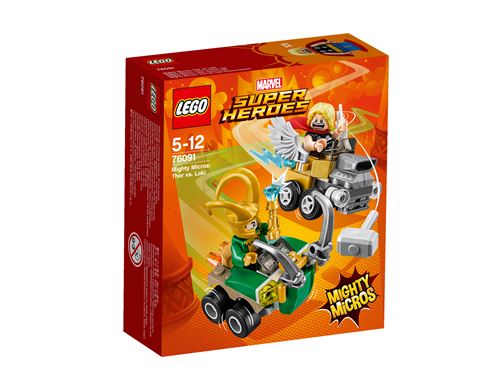 LEGO® Marvel Super Heroes 76091 Mighty Micros Thor contre Loki État correct - Lego reconditionné disponible sur Fnac
