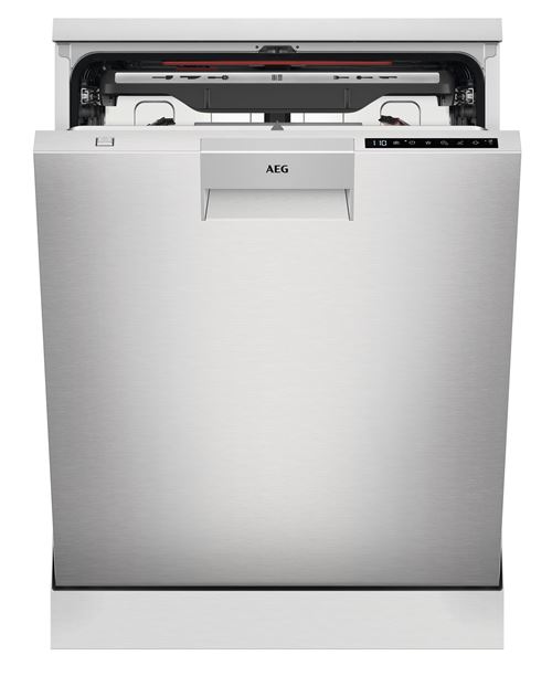 Lave-vaisselle AEG 7000 MaxiFlex FFB73706PM 15 couverts Inox anti-trace État correct - AEG reconditionné disponible sur Fnac