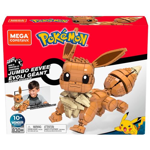 Jeu de construction Mega Bloks Figurine Évoli Pokémon État correct - Mega Bloks reconditionné disponible sur Fnac
