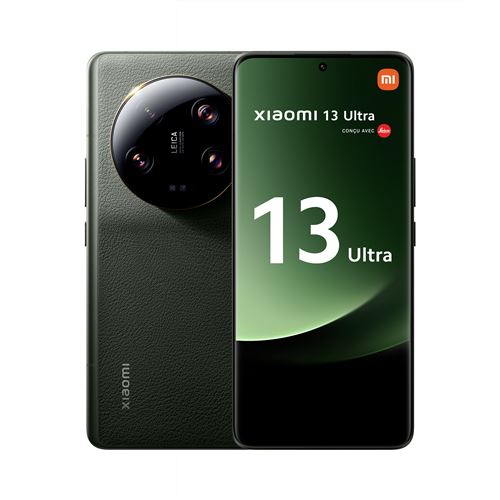 Smartphone Xiaomi 13 Ultra 6,73"" 5G Double nano SIM 512 Go Vert État correct - Xiaomi reconditionné disponible sur Fnac