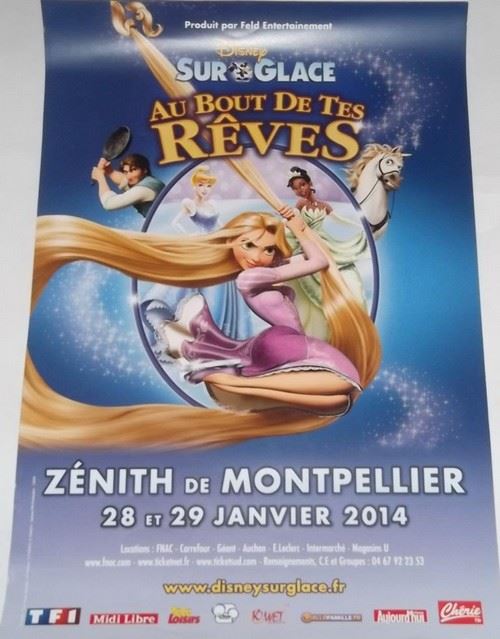 Acheter Disney Sur Glace - 80x120 cm - AFFICHE / POSTER État correct - 14,99 € Disney Sur Glace - 80x120 cm - AFFICHE / POSTER État correct - N/A reconditionné disponible sur Fnac