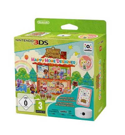Animal Crossing Happy Home Designer + Lecteur/Enregistreur NFC 3DS + 1 Carte Animal Crossing Happy Home Designer État correct -  reconditionné disponible sur Fnac