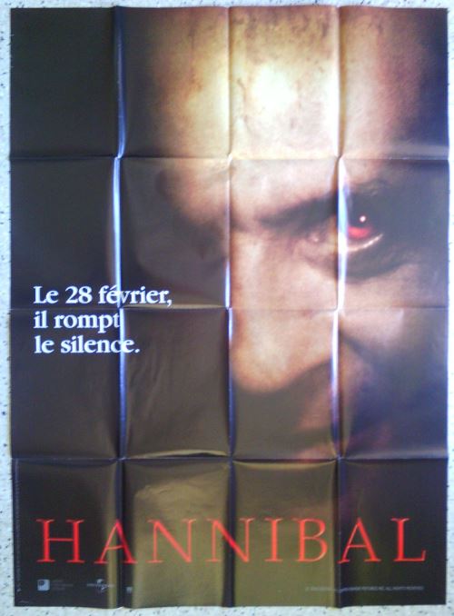 Hannibal AFFICHE CINEMA ORIGINALE État correct - N/A reconditionné disponible sur Fnac