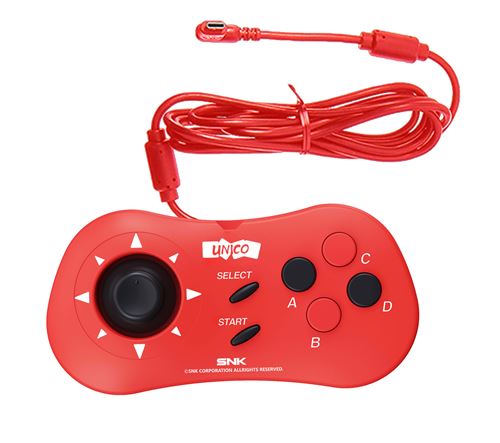 Manette mini Pad Just For Games SNK MVSX Rouge État correct - Just For Games reconditionné disponible sur Fnac