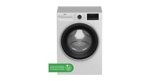 Lave-linge Frontal 9.0 kg 1400 trs/min A Afficheur Digital 15 programmes État correct - Beko reconditionné disponible sur Fnac