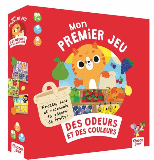 Jeu d’ambiance Auzou Mon Premier Jeu des Odeurs et des Couleurs État correct - N/A reconditionné disponible sur Fnac