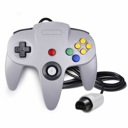Qumox Manette Gamepad Joystick pour Nintendo 64 N64 System GamePad gris État correct - N/A reconditionné disponible sur Fnac