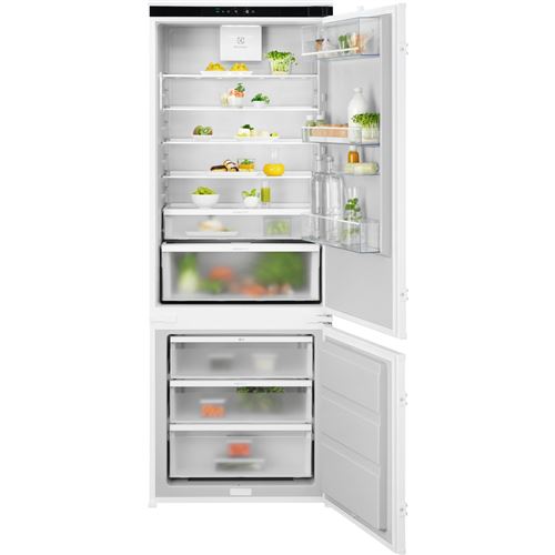 Acheter Réfrigérateur congélateur en haut encastrable Série 700 ENG7TE75S 373 L Blanc État correct - 874,99 € Réfrigérateur congélateur en haut encastrable Série 700 ENG7TE75S 373 L Blanc État correct - Electrolux reconditionné disponible sur Fnac