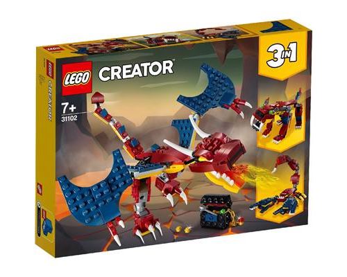Acheter LEGO® Creator 31102 Le dragon de feu État correct - 57,41 € LEGO® Creator 31102 Le dragon de feu État correct - LEGO Creator reconditionné disponible sur Fnac