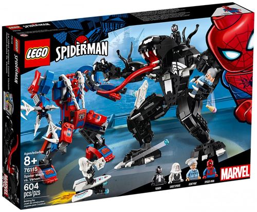 Acheter LEGO® Marvel 76115 Le robot de Spider-Man contre Venom État correct - 122,35 € LEGO® Marvel 76115 Le robot de Spider-Man contre Venom État correct - Lego reconditionné disponible sur Fnac