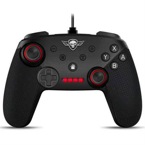 Manette Nintendo Switch filaire Spirit Of Gamer Pro Gaming Noir État correct - Spirit of Gamer reconditionné disponible sur Fnac