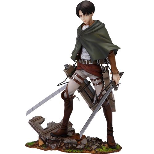 Statuette - L'Attaque des Titans - Brave Act Statuette PVC 1/8 Levi Rivaille 20 État correct - N/A reconditionné disponible sur Fnac